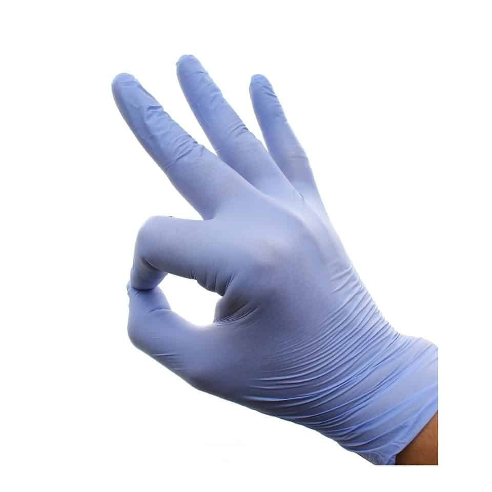 Rękawiczki Nitrylowe (10 par)