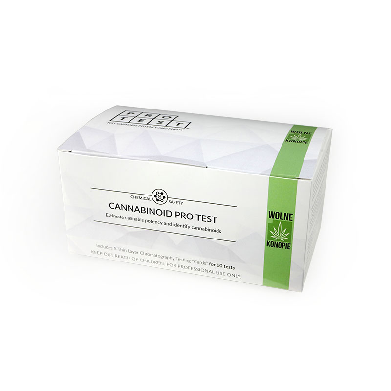 Cannabinoid Test Kit box