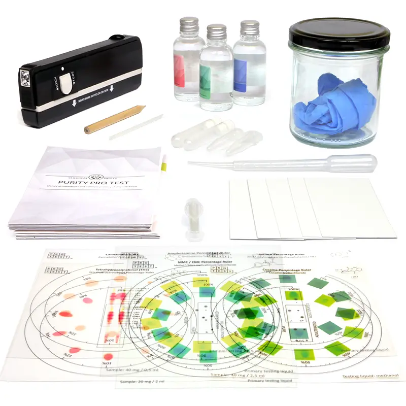 Full Drug Purity Test Kit (TLC)