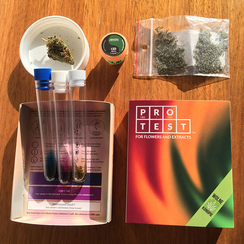 Fake Weed test kit